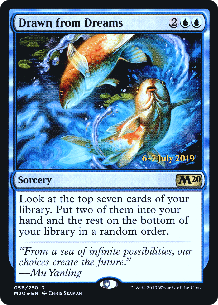 Drawn from Dreams [Core Set 2020 Prerelease Promos]-1