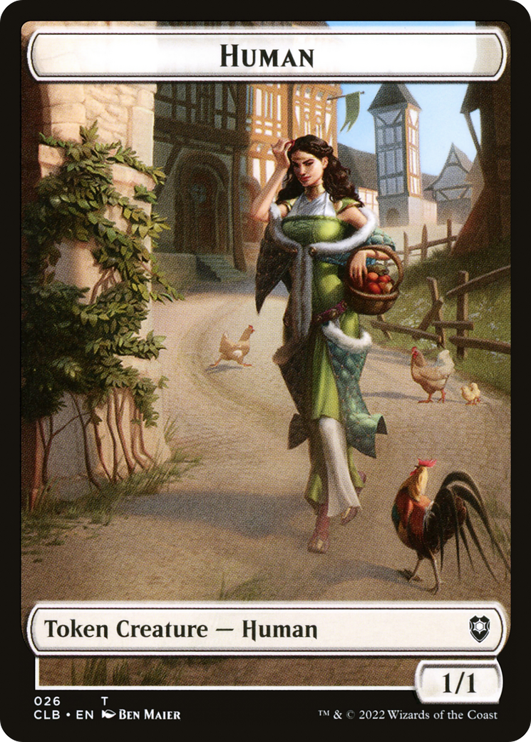 Human (TCLB-026) - Battle for Baldur's Gate Tokens-1