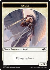 Angel (002) // Illusion (005) Double-Sided Token [Modern Horizons Tokens]-1