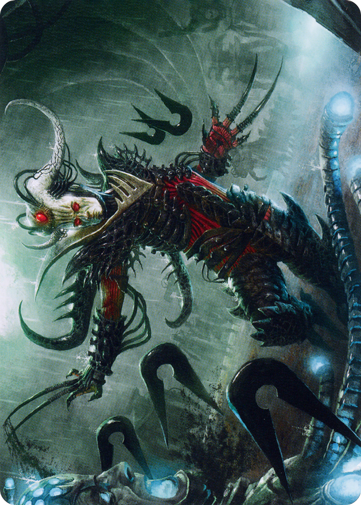 Vraan, Executioner Thane // Vraan, Executioner Thane (AONE-024) - Phyrexia: All Will Be One Art Series (Borderless)-3