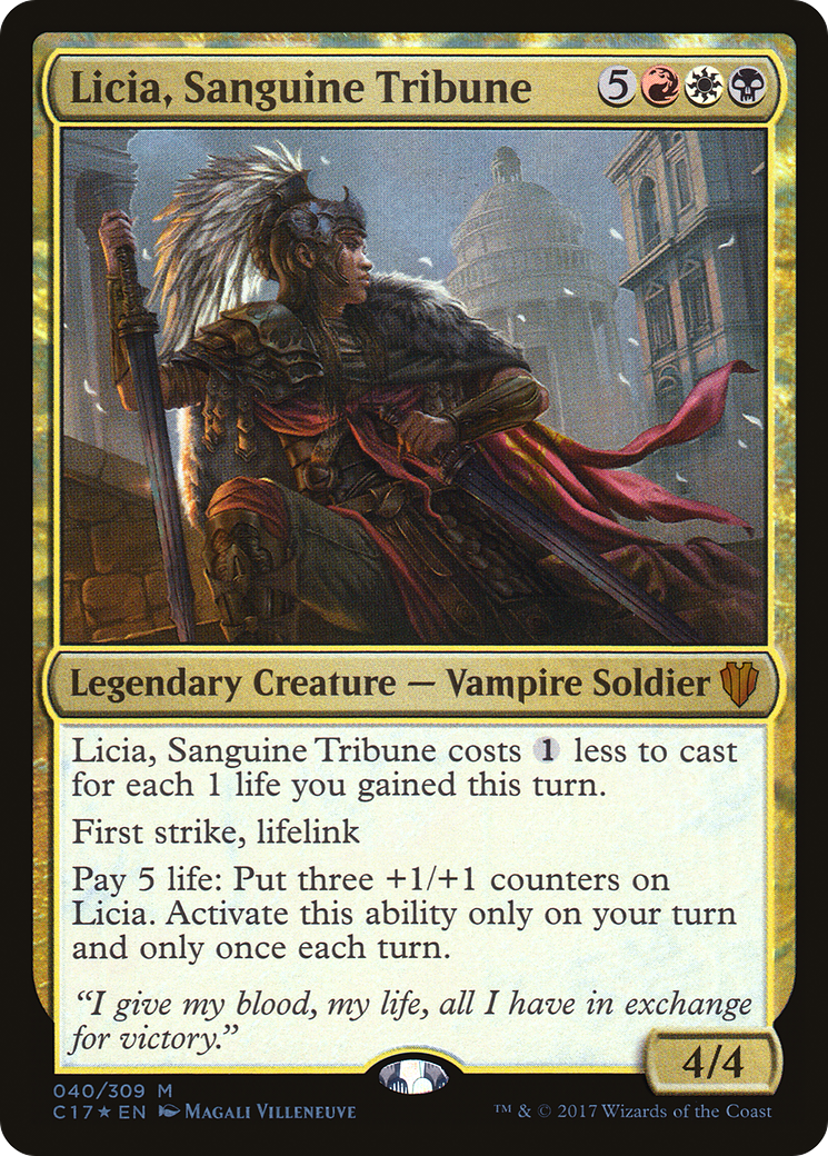 Licia, Sanguine Tribune [Commander 2017]-1