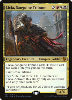 Licia, Sanguine Tribune [Commander 2017]-1