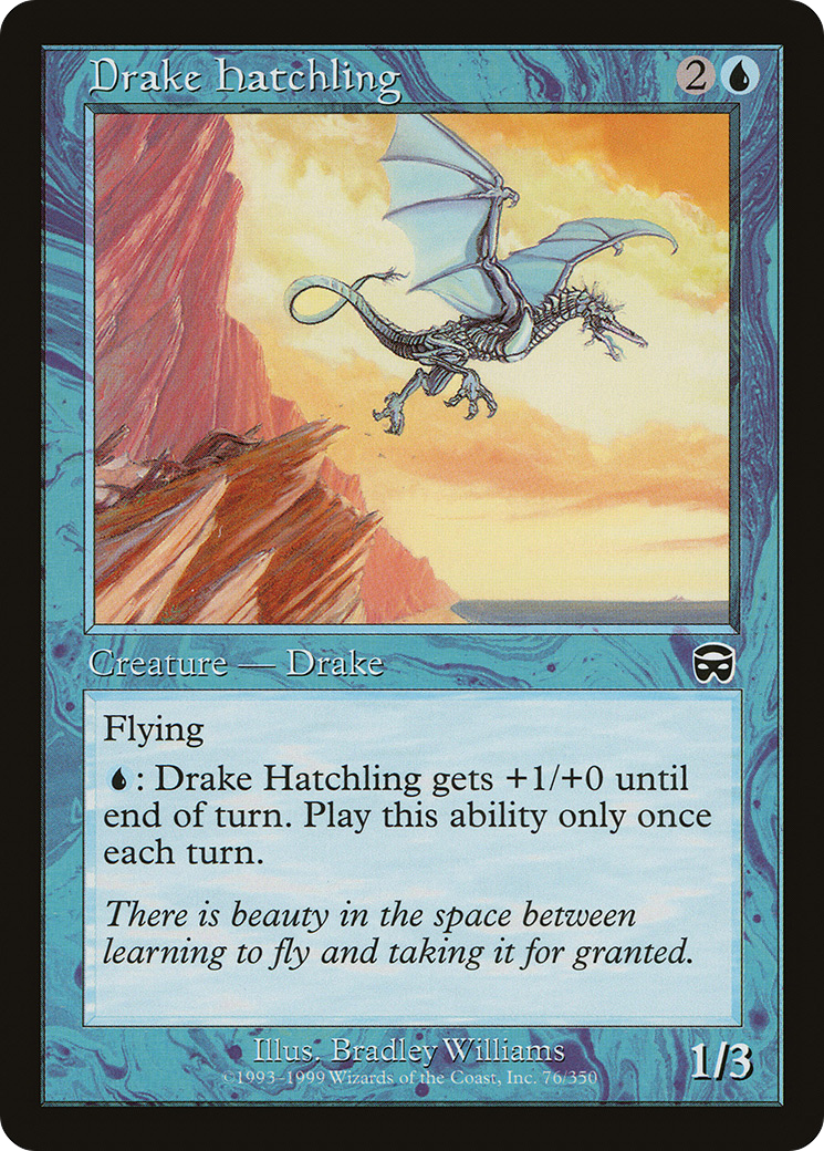 Drake Hatchling [Mercadian Masques]-1