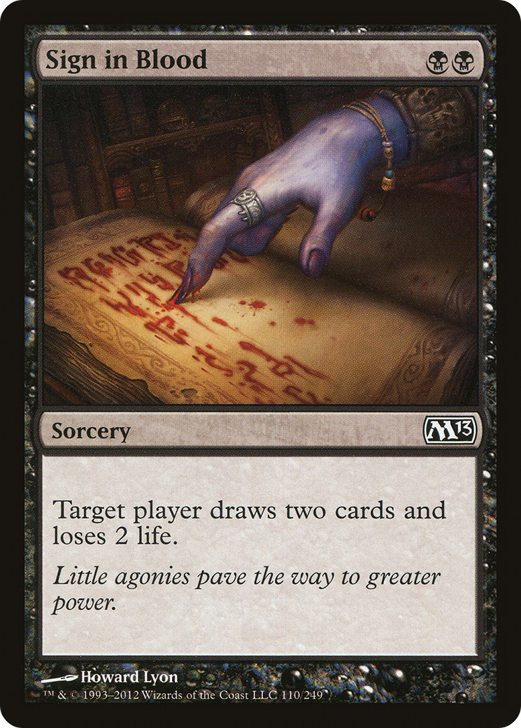 Sign in Blood [Magic 2013]-1