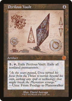 Perilous Vault (Retro Schematic) [The Brothers' War Retro Artifacts]-1