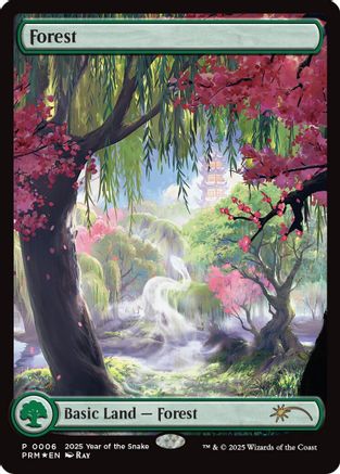 Forest (Year of the Snake 2025) (SSP-006) - Standard Showdown Promos Foil-1