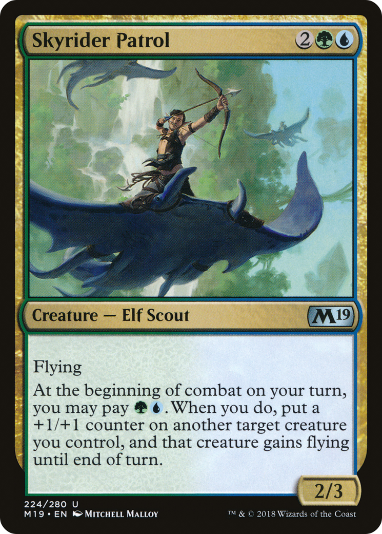 Skyrider Patrol [Core Set 2019]-1