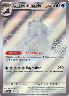 Crabominable (149/142) (Holiday Calendar) [Miscellaneous Cards]-1