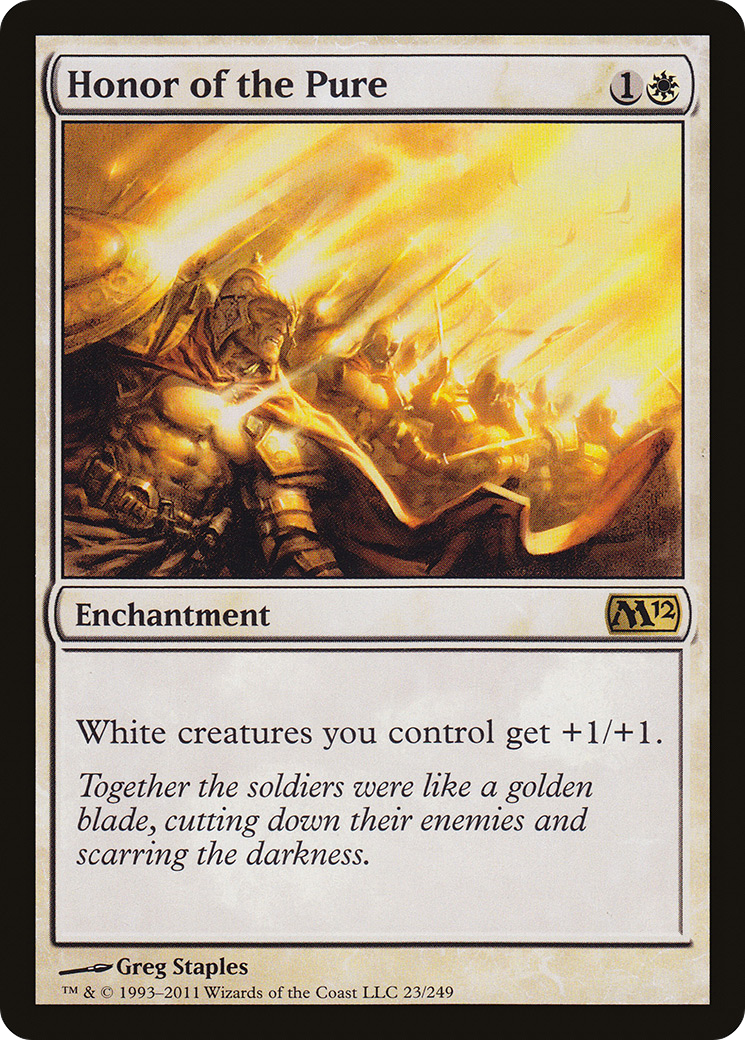 Honor of the Pure [Magic 2012]-1