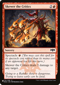 Skewer the Critics [The List]-1