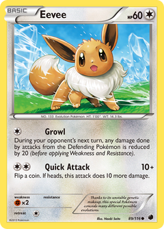 Eevee (89/116) [Black & White: Plasma Freeze]-1