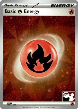 Basic Fire Energy (010) (Cosmos Holo) [Prize Pack Series Seven]-1