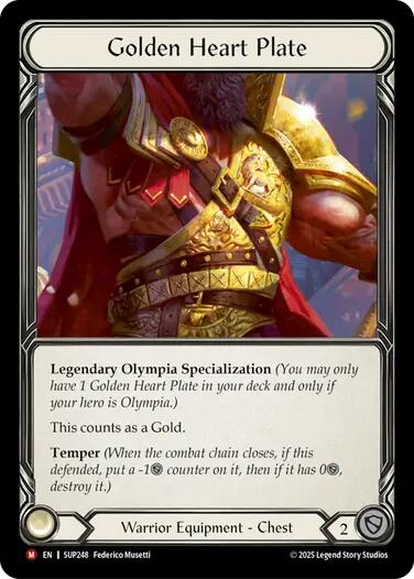 Golden Heart Plate [SUP248] (Super Slam)-1