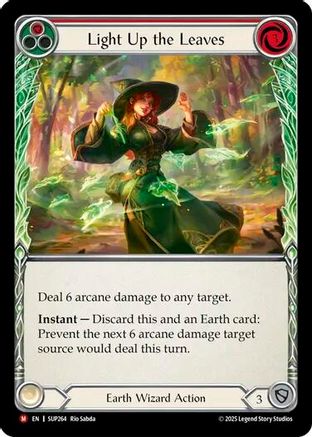 Light Up the Leaves (Red) [SUP264] (Super Slam)-1