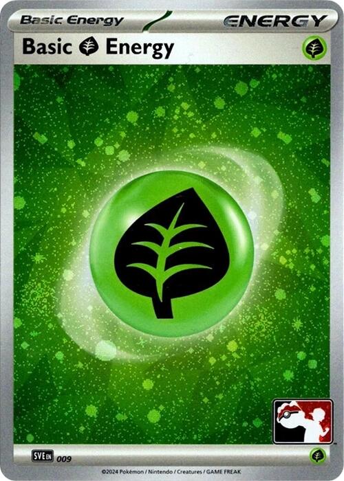 Basic Grass Energy (009) (Cosmos Holo) [Prize Pack Series Seven]-1