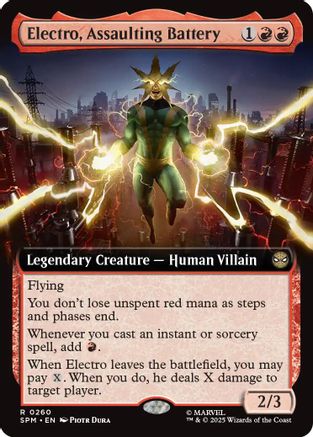 Electro, Assaulting Battery (Extended Art) [Marvel's Spider-Man]-1