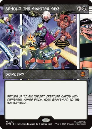 Behold the Sinister Six! (Borderless) [Marvel's Spider-Man]-1