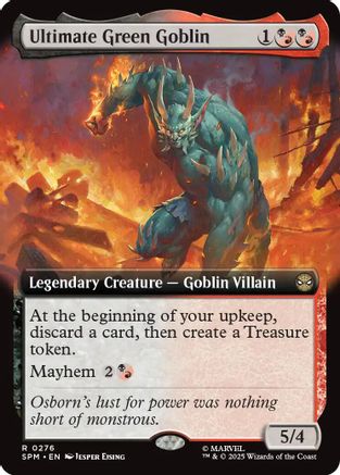 Ultimate Green Goblin (Extended Art) (SPM-276) - Marvel's Spider-Man Foil-1