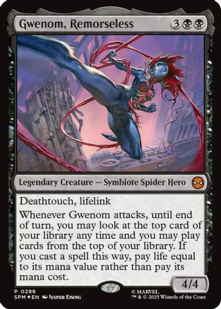 Gwenom, Remorseless [Marvel's Spider-Man Promos]-1