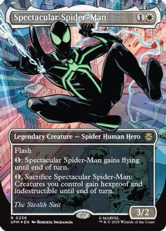 Spectacular Spider-Man (0238) (Borderless) (Textured Foil) [Marvel's Spider-Man]-1
