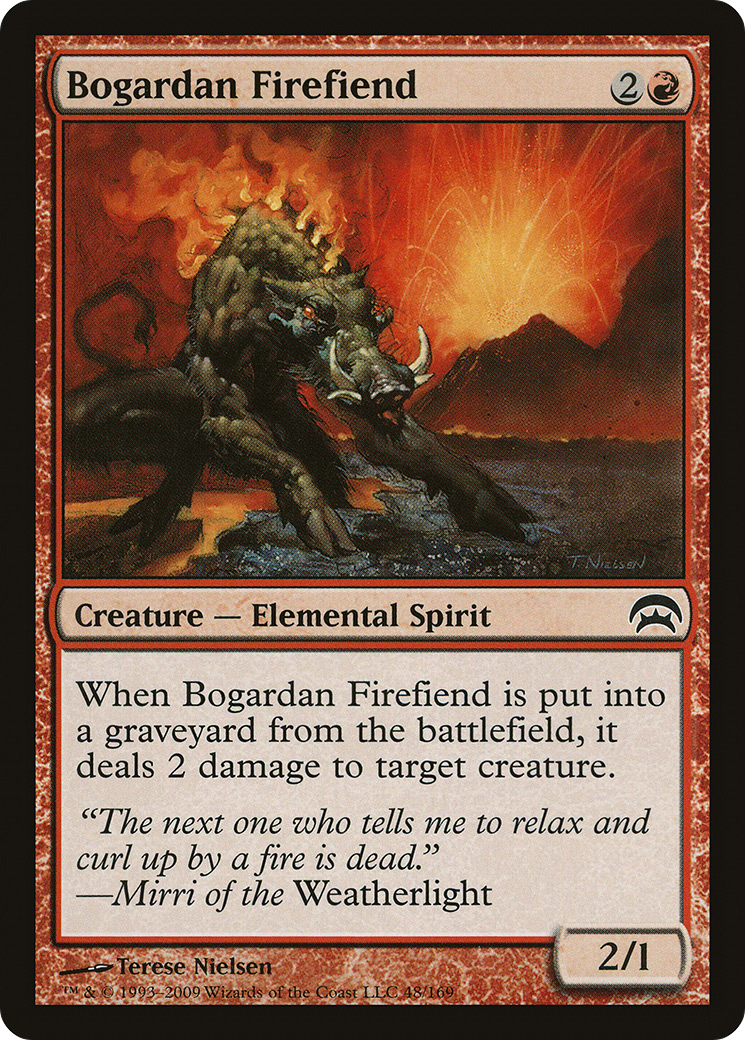 Bogardan Firefiend [Planechase]-1