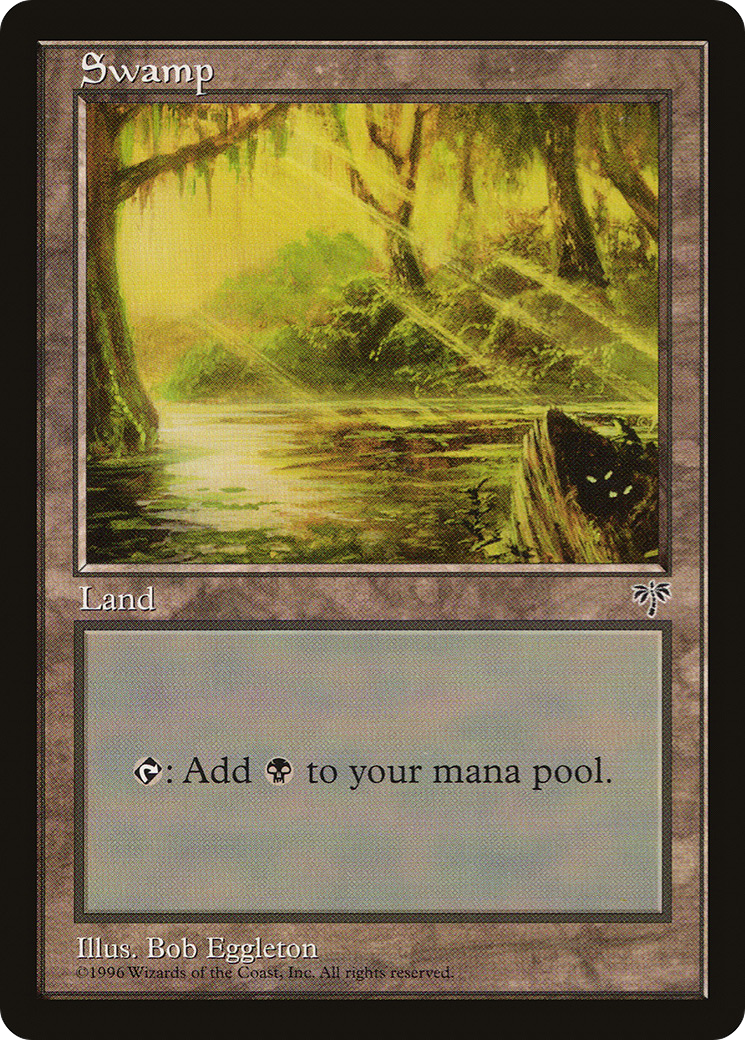 Swamp (Two Sets of Eyes Bottom Right) [Mirage]-1