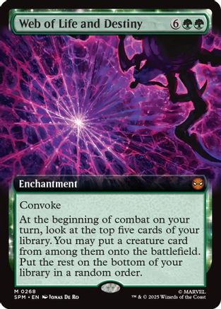 Web of Life and Destiny (Extended Art) (SPM-268) - Marvel's Spider-Man Foil-1