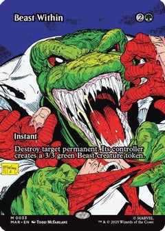 Beast Within (Borderless) [Marvel Universe: Eternal-Legal]-1