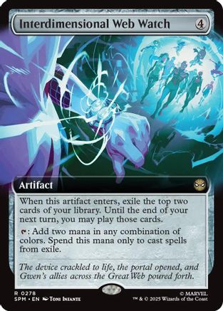 Interdimensional Web Watch (Extended Art) [Marvel's Spider-Man]-1