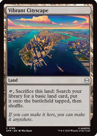 Vibrant Cityscape (SPM-188) - Marvel's Spider-Man-1