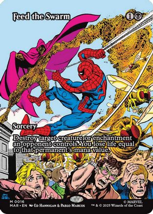 Feed the Swarm (Borderless) [Marvel Universe: Eternal-Legal]-1