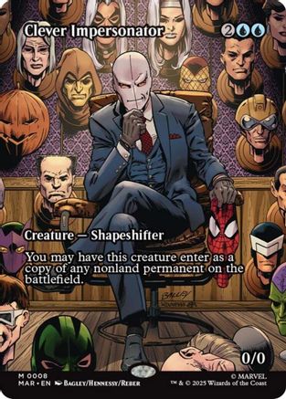 Clever Impersonator (Borderless) [Marvel Universe: Eternal-Legal]-1