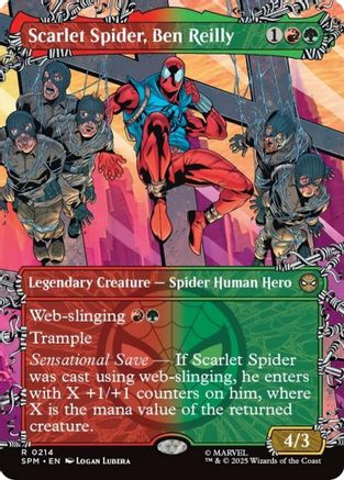 Scarlet Spider, Ben Reilly (Borderless) [Marvel's Spider-Man]-1