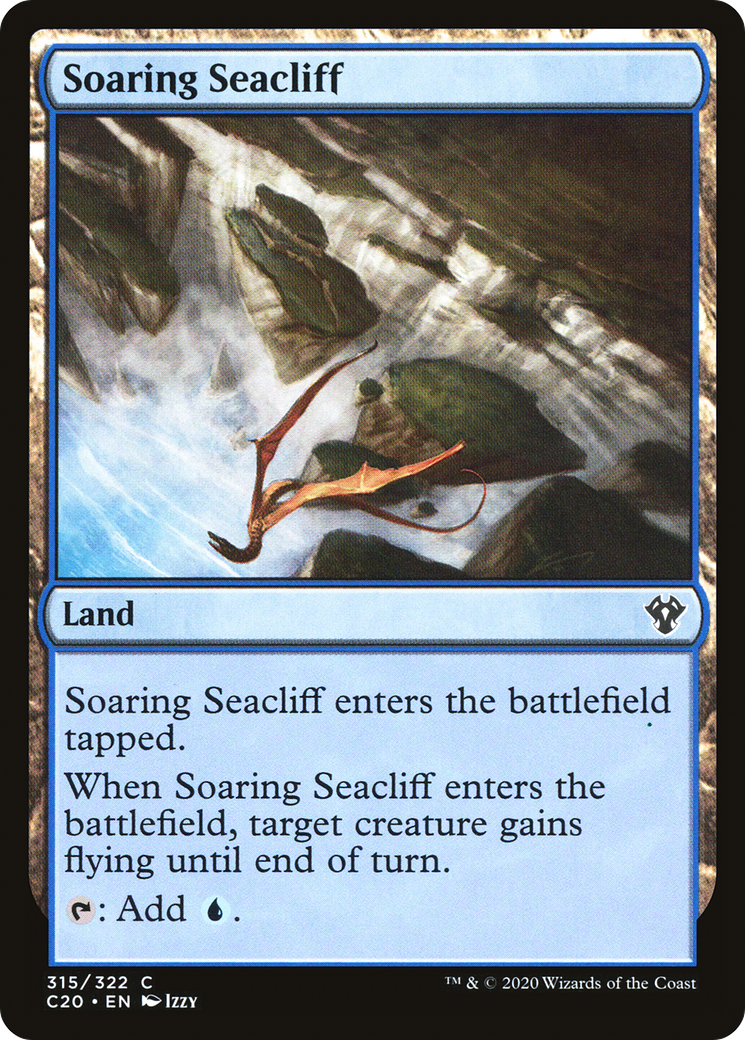 Soaring Seacliff [Commander 2020]-1