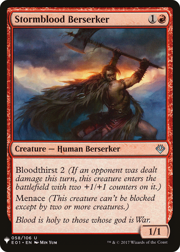 Stormblood Berserker [Mystery Booster]-1