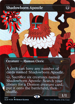 Shadowborn Apostle (687) (Borderless) [Secret Lair Drop Promos]-1