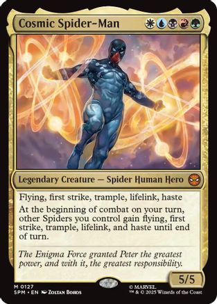 Cosmic Spider-Man [Marvel's Spider-Man]-1