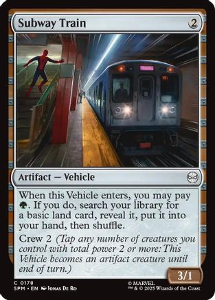 Subway Train [Marvel's Spider-Man]