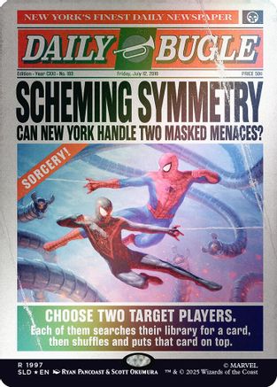 Scheming Symmetry (1997) (Rainbow Foil) (SLD-1997) - Secret Lair Drop Series Foil-1