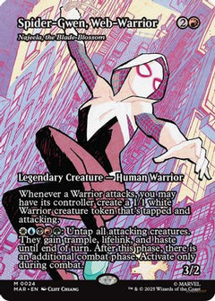 Spider-Gwen, Web-Warrior - Najeela, the Blade-Blossom [Marvel Universe: Eternal-Legal]-1