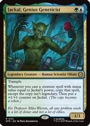 Jackal, Genius Geneticist [Marvel's Spider-Man]-1
