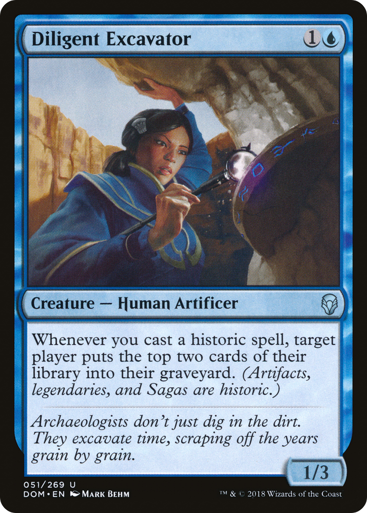Diligent Excavator [Dominaria]-1