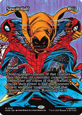 Saw in Half (Borderless) [Marvel Universe: Eternal-Legal]-1