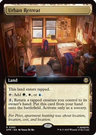 Urban Retreat (Extended Art) (SPM-283) - Marvel's Spider-Man Foil-1