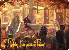 Friendly Neighborhood Art Card (Gold-Stamped Signature) (AASPM-002) - Art Series: Marvel's Spider-Man-1