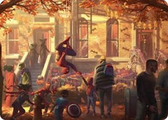 Friendly Neighborhood Art Card (AASPM-002) - Art Series: Marvel's Spider-Man-1
