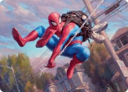 Spider-Man, Web-Slinger Art Card (AASPM-004) - Art Series: Marvel's Spider-Man-1