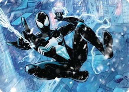 Spectacular Spider-Man (Black) Art Card (AASPM-052) - Art Series: Marvel's Spider-Man-1
