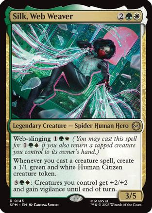 Silk, Web Weaver [Marvel's Spider-Man]-1