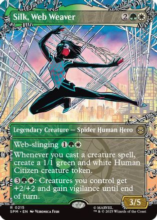 Silk, Web Weaver (Borderless) [Marvel's Spider-Man]-1
